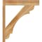 Ekena Millwork Olympic Block Rough Sawn Outlooker, Western Red Cedar, 6"W x 30"D x 34"H OUT06X30X34OLY05RWR - alternate 2